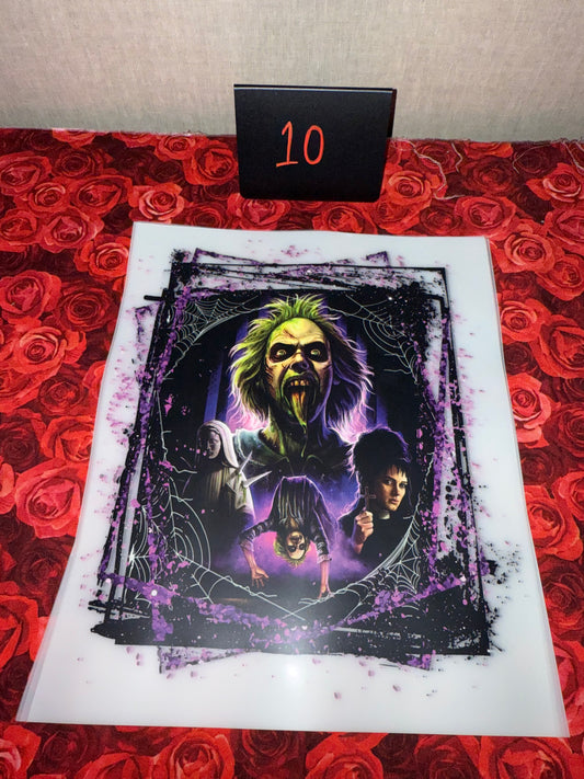 Beetle j Direct to film heat press transfer